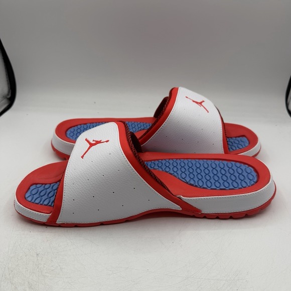 Air Jordan Hydro 2 Premiere Slide Mens Mens Sz 12 White/Crimson/Blue Sandals main image 6
